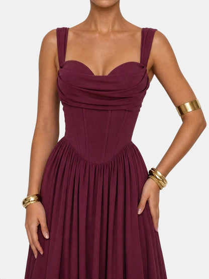 Aurelia Corset Maxi Dress