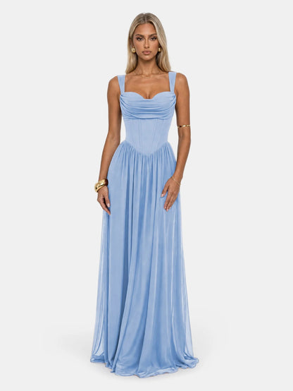 Aurelia Corset Maxi Dress