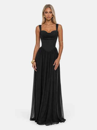 Aurelia Corset Maxi Dress